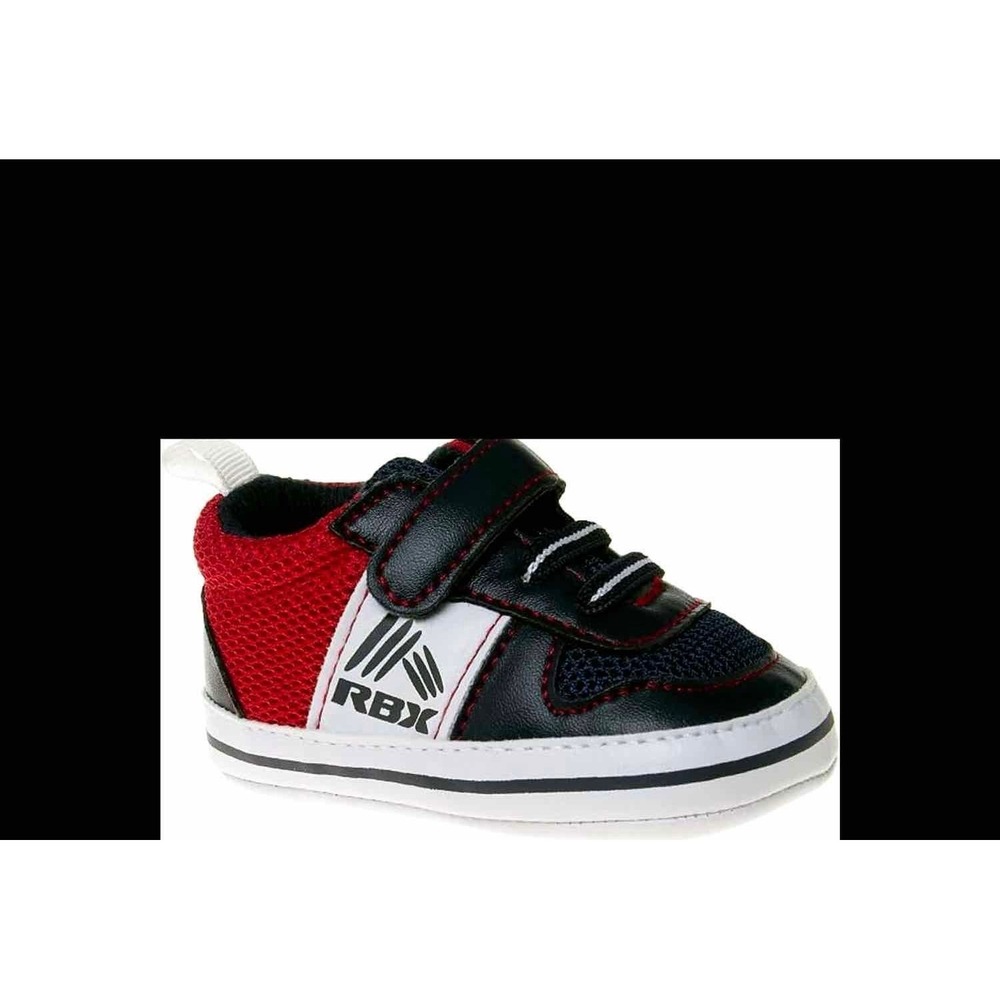 NWT RBX Boys Blue Newborn Infant Sneakers, Sz 2, 3, 4